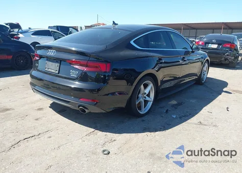 2018 Audi A5 2.0T Premium from USA, damaged, VIN WAUENCF57JA129308